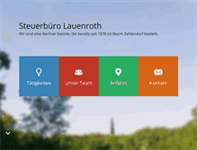 Tablet Screenshot of lauenroth.org